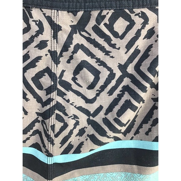 Lost Unfiltered Board Shorts Men's 36 Swim Trunks Blue Drawstring Pocket - Picture 10 of 11